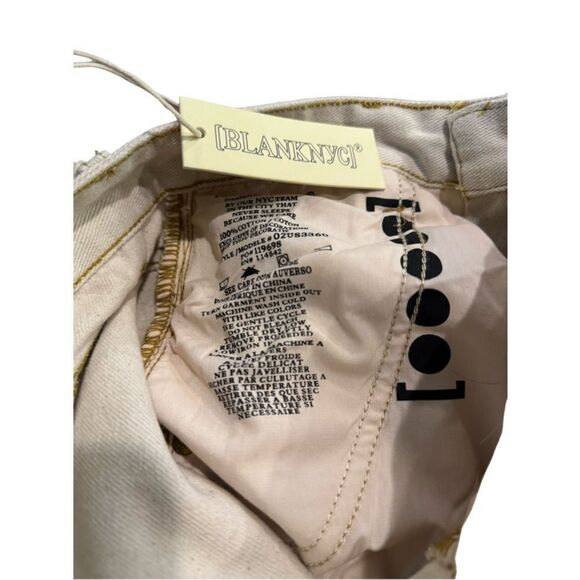 Blank NYC Franklin Pants w/ Metallic Thread Warm Whispers NWT MSRP $128 - Picture 8 of 8